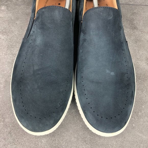 MOBS Tread Slip On Nubuck Leather Loafer, Marine Blue, Men\'s 11.5 main image 7